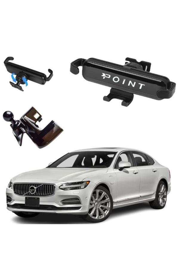 Caraks Volvo S90 Araca Özel Cep Telefonu Tutacağı Robotik Oynar Başlıklı 2016-2023 Arası Profesyonel Ürün - Image 1