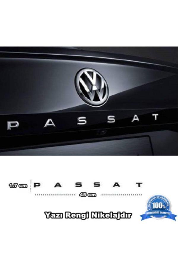 Point Vw Passat Bagaj Yazısı Abs Plastik 45 Cm X 1.7 Cm Passat B5 - B6 - B7 - Cc - B8 Uyumlu - Image 1