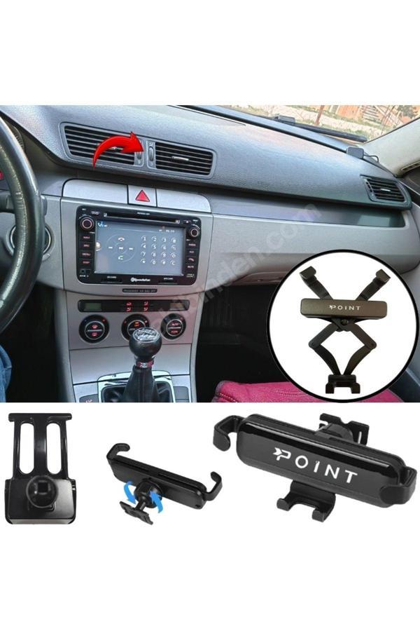 Caraks Vw Passat B6 Cep Telefonu Tutacağı Havalandırma Robotik Açılır Kapanır 2005 - 2011 Arası - Image 1