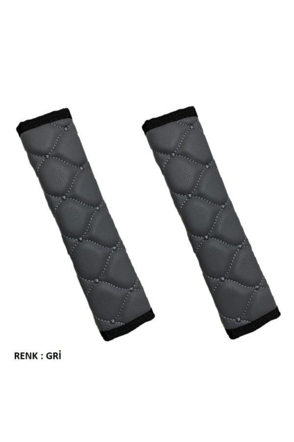 Caraks Opel Corsa C 2000-2006 Arası Emniyet Kemer Konforu Renk-Gri - Image 1