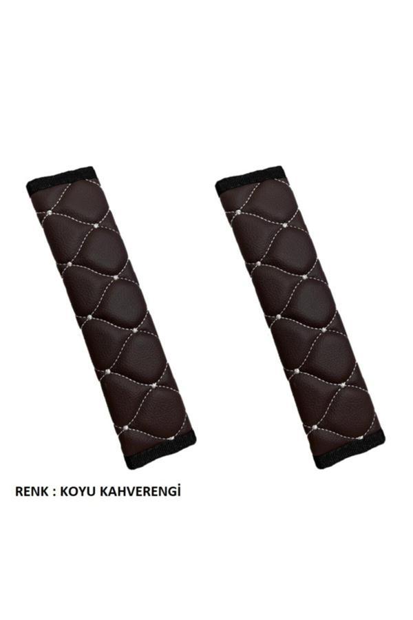 Caraks Renault Latitude 2010 Sonrası Emniyet Kemer Konforu Renk-Kahverengi - Image 1