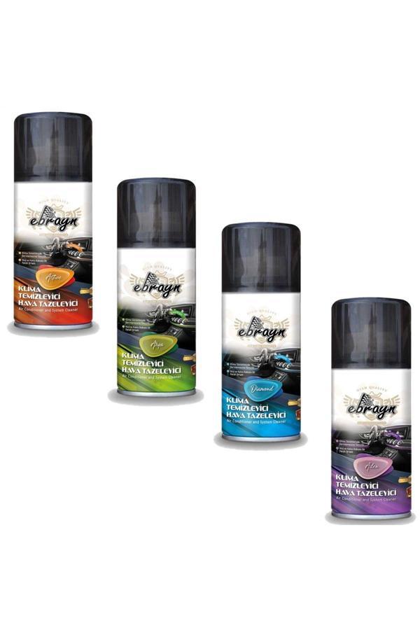 Caraks Araç Klima Ve Hava Temizleyici 150Ml Ebrayn Paket İçeriği Ürün Açıklamalarında Bulunmaktadır -4Parça - Image 1