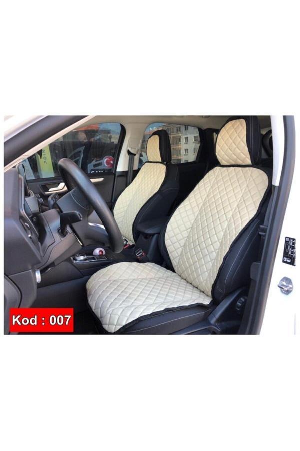 Caraks Jeep Commander 2005 Sonrası Ön Iki Lüks Koltuk Minderi Mnd007 - Image 1