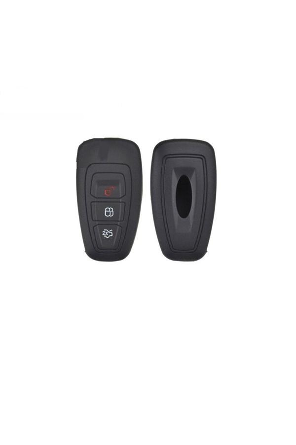 Point Focus 3,5 Silikon Anahtar Kılıfı 2015-2018 Siyah Renk Anahtarsız Model - Image 1