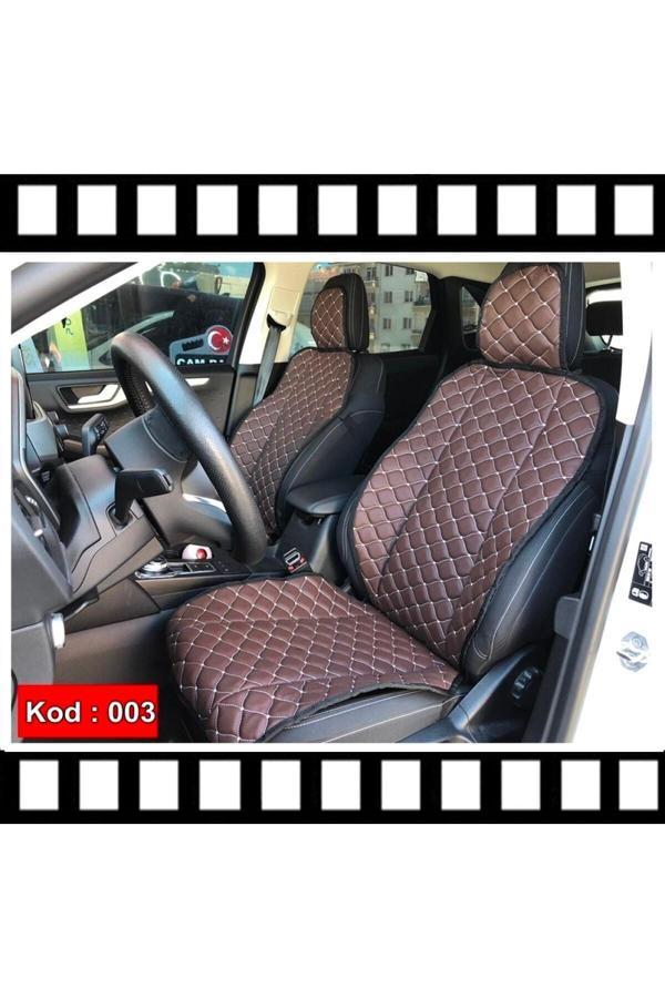 Caraks Seat Cordoba 2003-2009 Uyumlu  Arası Ön Iki Lüks Koltuk Minderi Mnd003 - Image 1