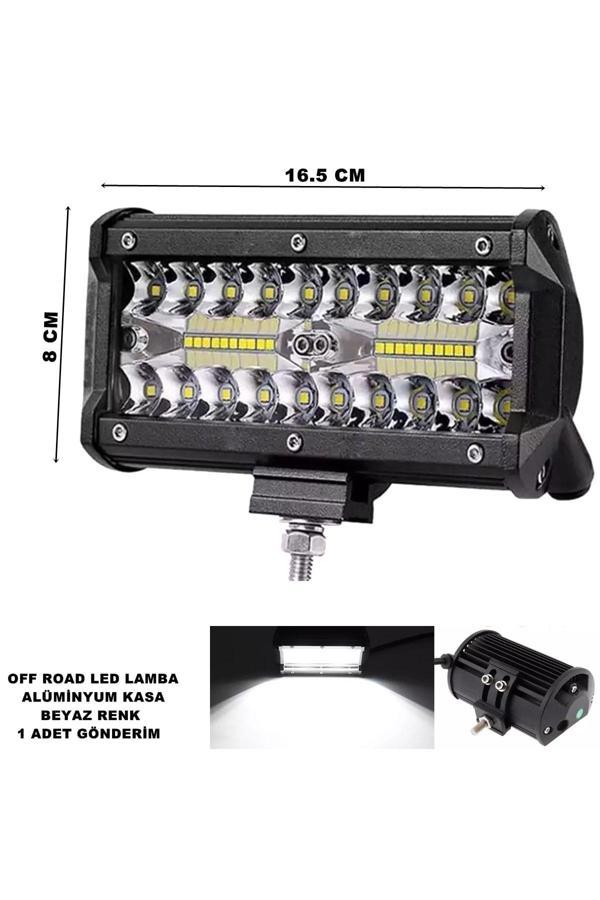 Friemats Off Road Power Led Lamba Beyaz Sabit Led 8 X 16,5 Cm 1 Adet - - Image 1