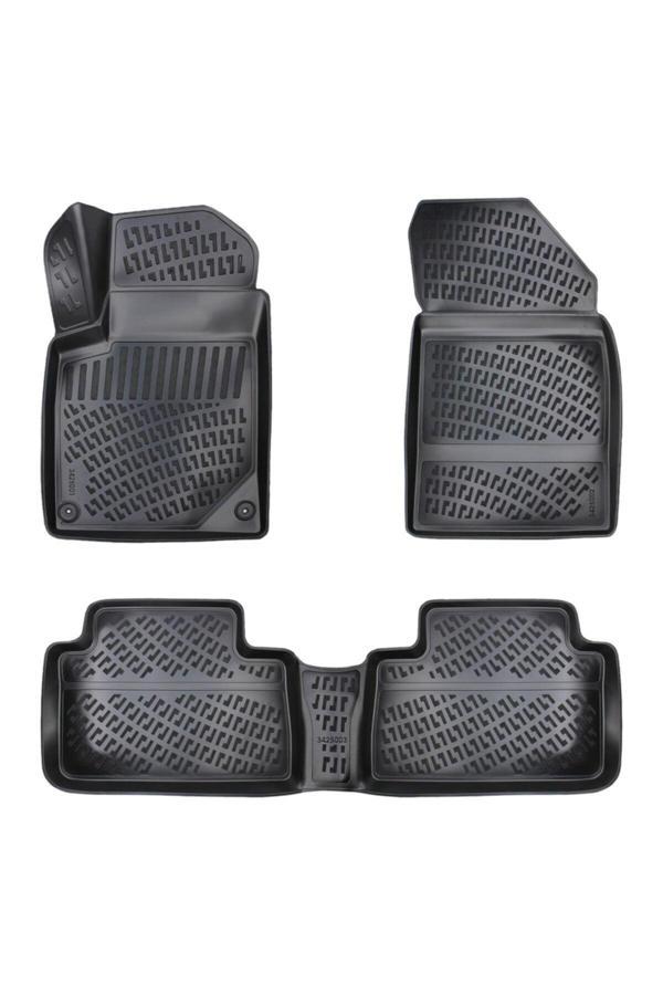 Caraks Citroen C5 3D Paspas Havuzlu 2001-2007 Arası Siyah Marka-Dönmezotoaksesuar - Image 1