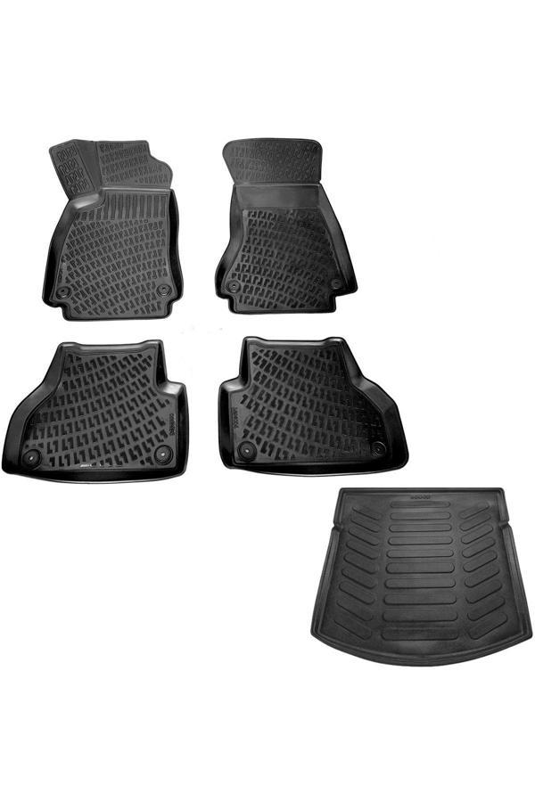 Caraks Audi A4 3D Havuzlu Paspas + 3D Bagaj Havuzu 2015-2020 Arası Marka Tmd Grup - Image 1