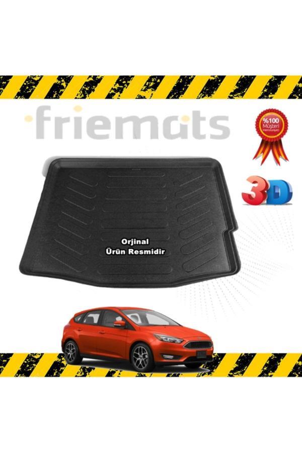 Friemats Ford Focus 4 Hb 3D Bagaj Havuz Paspası 2015-2018 Arası - Image 1