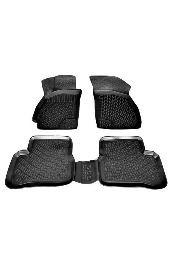 Caraks Hyundai Accent Admire 3D Uyumlu Paspas Havuzlu 2001 - 2005 Arası 4 Parça Siyah Set - Image 1