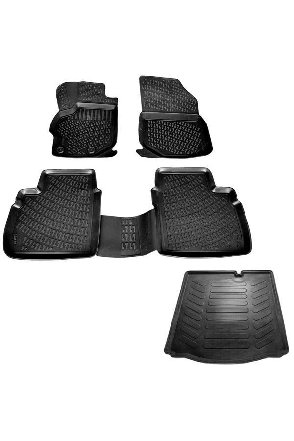 Friemats Peugeot 301 3D Havuzlu Paspas + 3D Bagaj Havuzu 2012-2020 Arası Marka Tmd Grup - Image 1