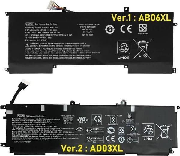 İnfostar Hp  921408-2C1  Notebook Bataryası Pili - Image 1