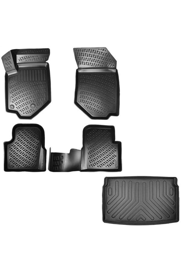 Friemats Opel Mokka 3D Havuzlu Paspas (Elektrikli Araç)+3D Bagaj Havuzu Üst Paspası Set 2021 Sonrası-Friemats - Image 1