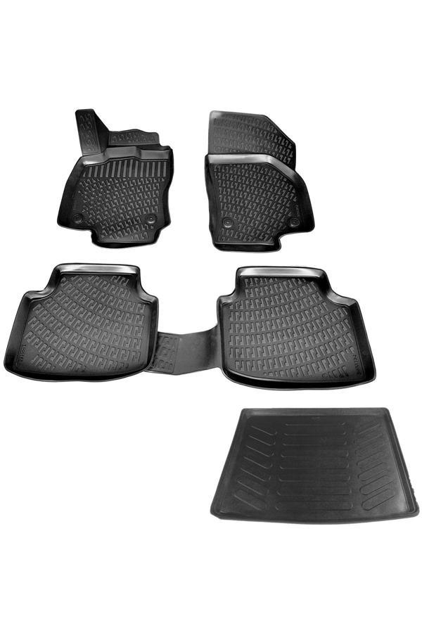 Rizline Tiguan 3D Havuzlu Paspas + Bagaj Havuzu 2016-2020 Arası Marka Otosanalmarket - Image 1