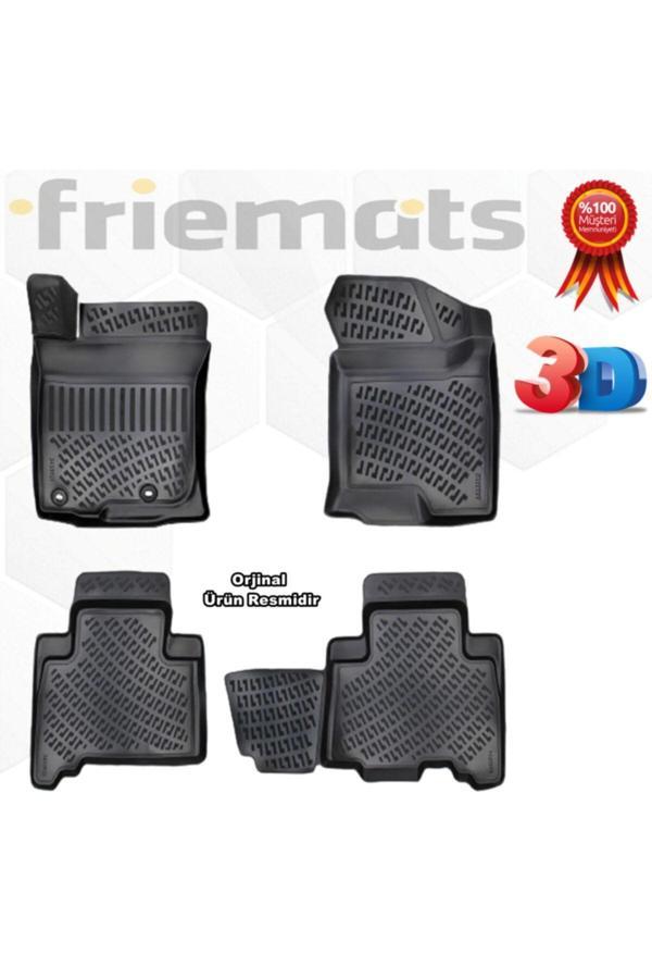 Friemats Toyota Land Cruiser 3D Havuzlu Paspas 2011 Sonrası - Image 1