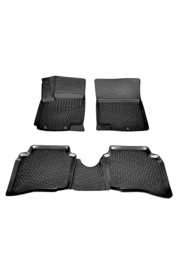 Friemats Hyundai I20 3D Paspas Havuzlu 2008 - 2014 Arası Siyah 4 Parça Set - Image 1