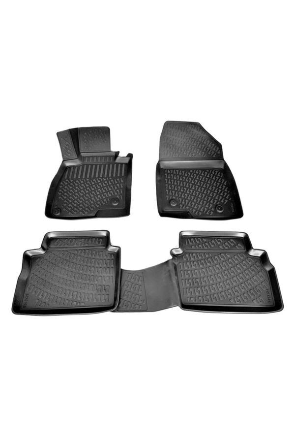 Friemats Mazda 3 3D Paspas Havuzlu Sedan 2013-2017 Arası 4 Parça Siyah Set - Image 1