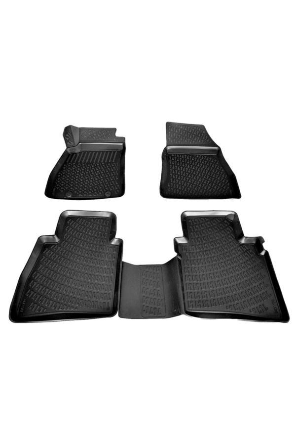 Friemats Nissan Pulsar 3D Paspas Havuzlu 2015 - 2020 Arası Siyah 4 Parça Set - Image 1