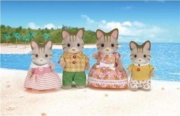 Sylvanian Families Çizgili Kedi Ailesi 5180 - Image 1