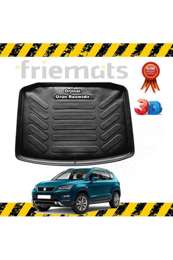 Friemats Seat Ateca 3D Bagaj Havuz Paspası 2016-2020 Arası - Image 1