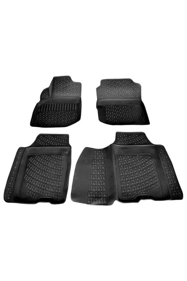 Friemats Honda Jazz 3D Paspas Havuzlu Hb 2009 - 2015 Arası 4 Parça Set Siyah - Image 1