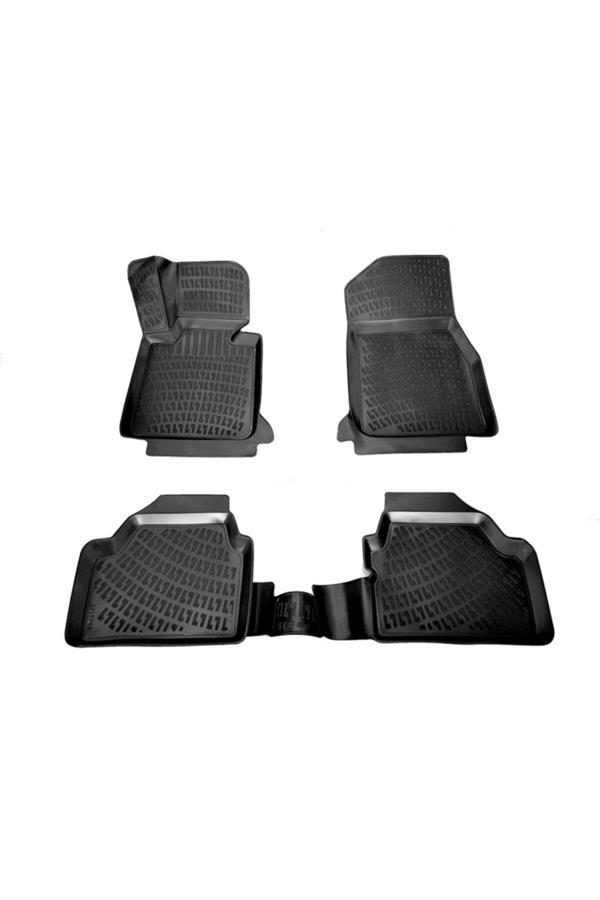 Caraks Bmw F20 3D Paspas Havuzlu Siyah 1 Serisi 2011 - 2015 Arası 4 Parça Set - Image 1
