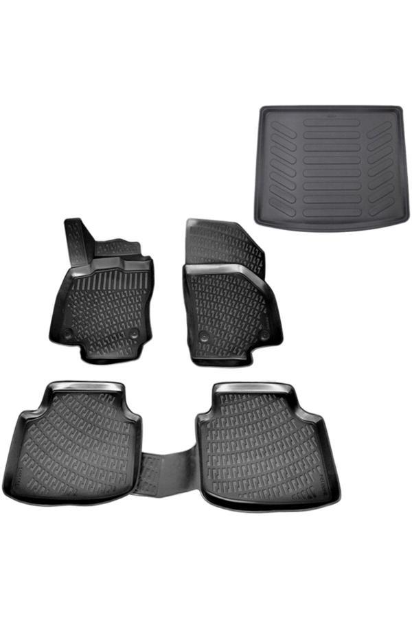 Friemats Tiguan 3D Paspas Ve Alt Bagaj Havuzu 2016-2020 Arası Uyumlu - Image 1