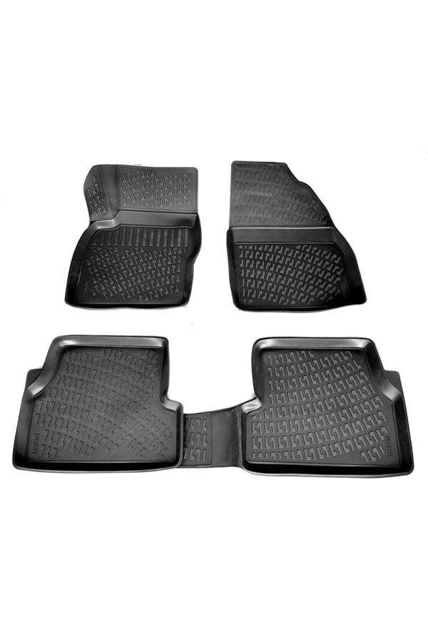 Friemats Ford Focus 2 3D Paspas Havuzlu Hb 2005 - 2011 Arası Siyah 4 Lü Set - Image 1