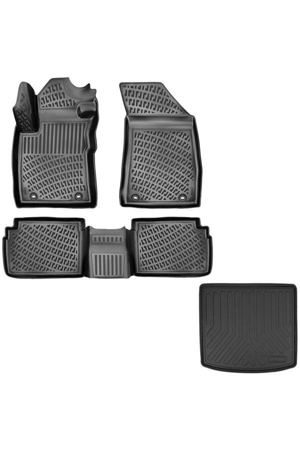 Friemats Mg Zs 3D Havuzlu Paspas ( Benzinli Araç ) + 3D Bagaj Havuzu Üst Kısım Uyumlu 2021 Sonrası - Friemats - Image 1