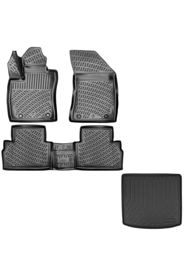 Friemats Mg Zs 3D Havuzlu Paspas ( Elektrikli Araç ) + 3D Bagaj Havuzu Üst Kısım Uyumlu 2021 Sonrası Friemats - Image 1