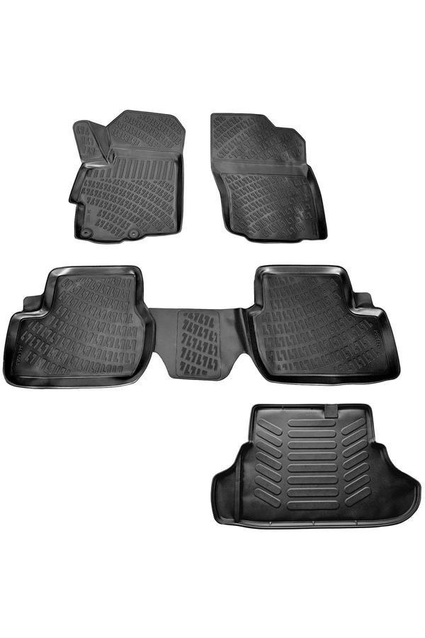 Rizline Mitsubishi Lancer 3D Havuzlu Paspas + 3D Bagaj Havuzu 2008-2015 Arası - Image 1