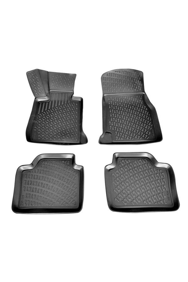 Friemats Bmw E46 3D Paspas Havuzlu 1998 - 2004 Arası Siyah 4 Lü Set - Image 1