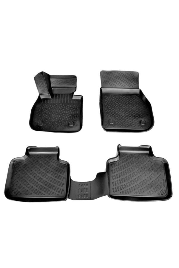 Friemats Mini Countryman 3D Paspas Havuzlu 2017 Sonrası Siyah 4 Parça Set - Image 1