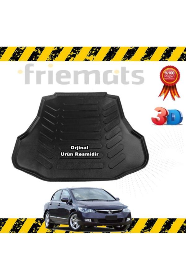 Friemats Honda Civic 3D Bagaj Havuz Paspası 2007-2012 Arası - Image 1