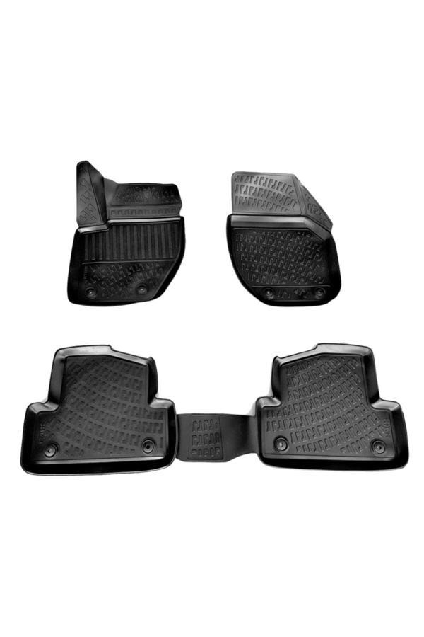 Friemats Volvo V40 3D Paspas Havuzlu 2012 Sonrası Siyah 4 Parça Set - Image 1
