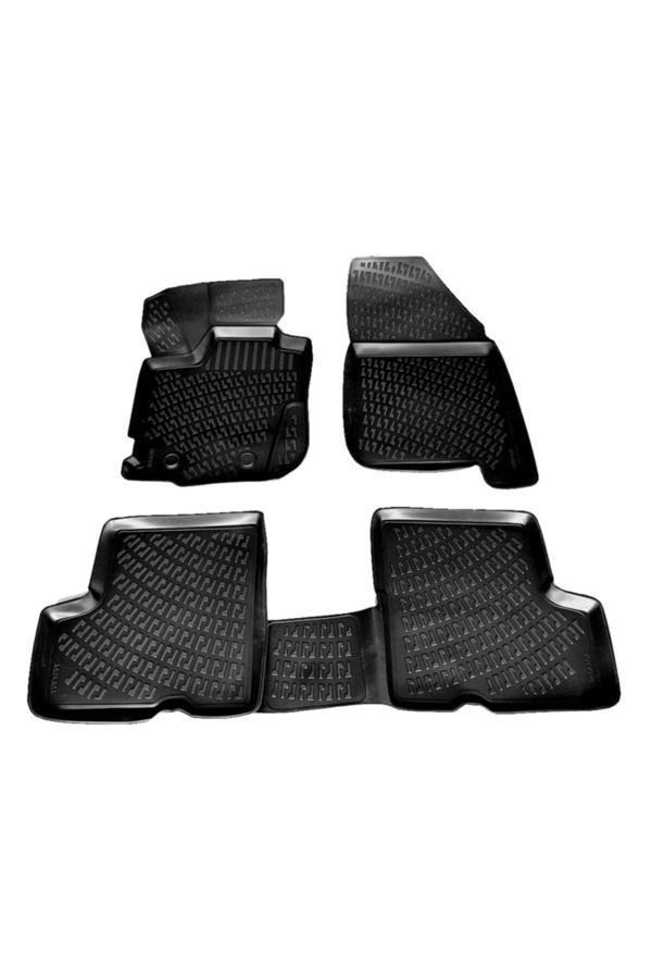 Friemats Dacia Duster 4X4 3D Paspas Havuzlu 2018 Sonrası Siyah 4 Lü Set - Image 1