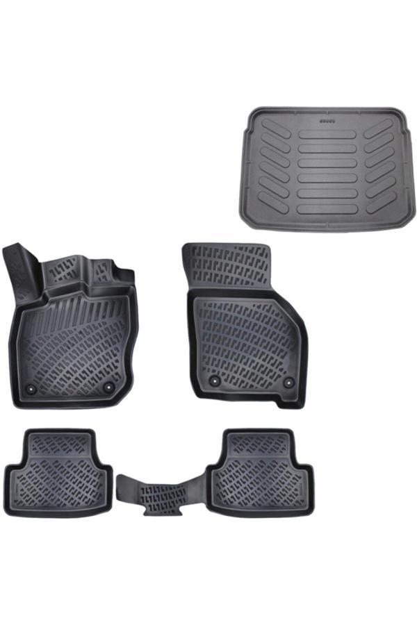 Friemats Audi A3 Hb Paspas + Bagaj Havuzu Paspası 2020 Sonrası Marka-Dönmezotoaksesuar - Image 1