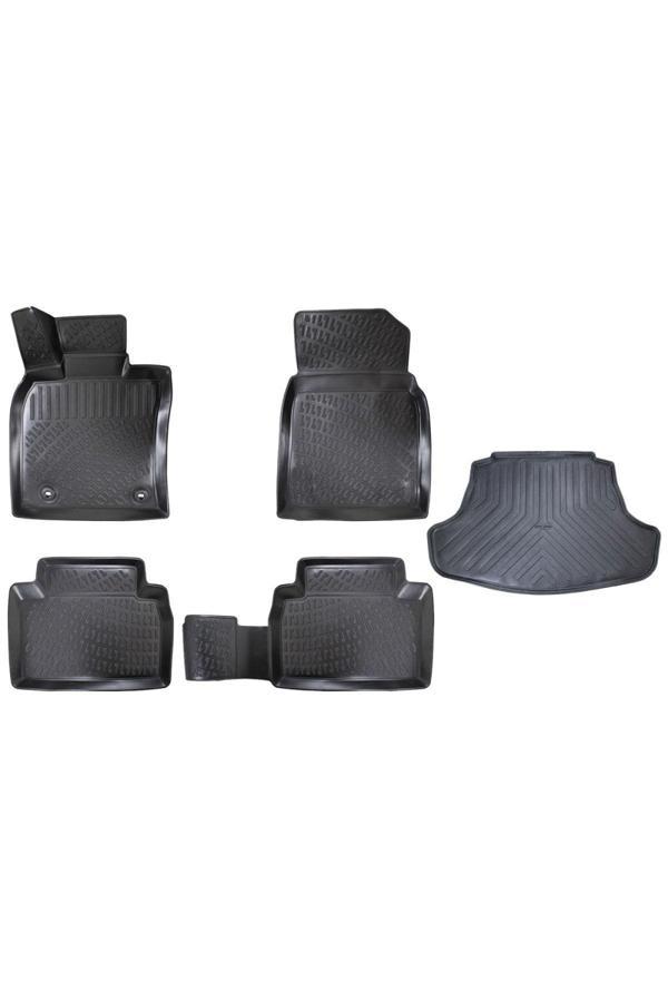 Friemats Toyota Camry 3D Havuzlu Paspas+Bagaj Havuz 2019 Sonras - Image 1