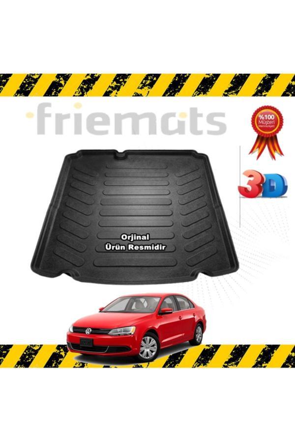 Friemats Vw Jetta Cepsiz 3D Bagaj Havuz Paspası 2011-2015 Arası - Image 1
