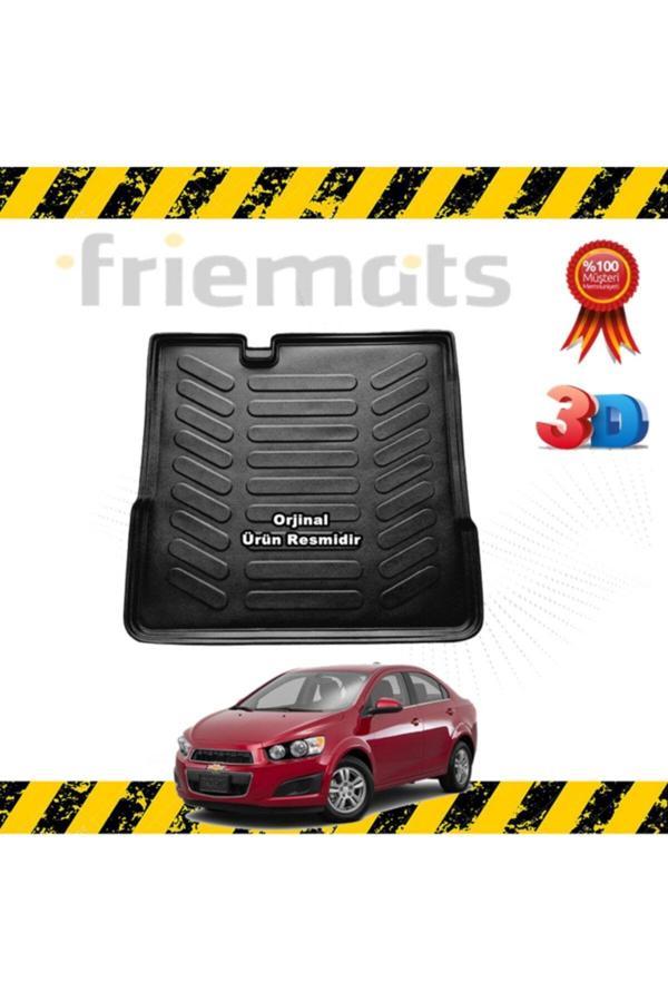 Friemats Chevrolet Aveo Sedan 3D Bagaj Havuz Paspası 2011 Sonrası - Image 1