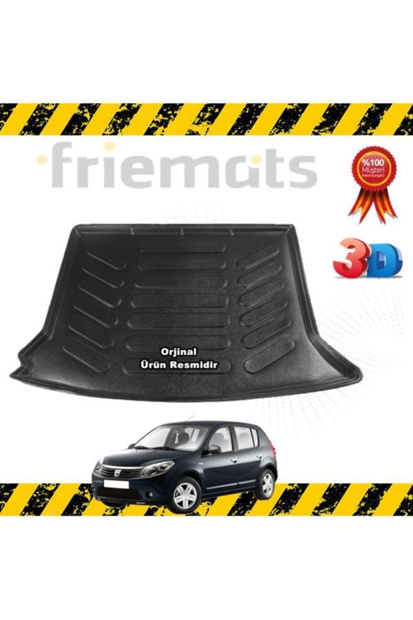 Friemats Dacia Sandero Hb 3D Bagaj Havuz Paspası 2008-2012 Arası - Image 1
