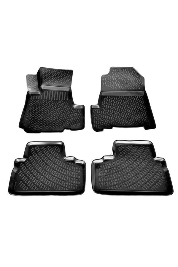 Friemats Honda Crv 3D Paspas Havuzlu Siyah 2007-2013 Arası 4 Parça Set - Image 1