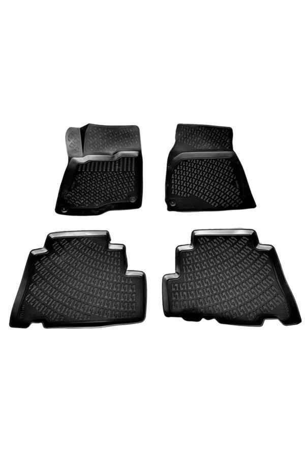 Friemats Chevrolet Captiva 3D Paspas Havuzlu Siyah 2007 - 2014 Arası 4 Parça Set - Image 1