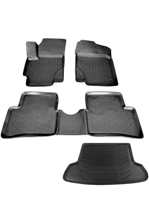 Friemats Hyundai Accent Era 3D Havuzlu Paspas + 3D Bagaj Havuzu 2005-2012 Arası - Image 1
