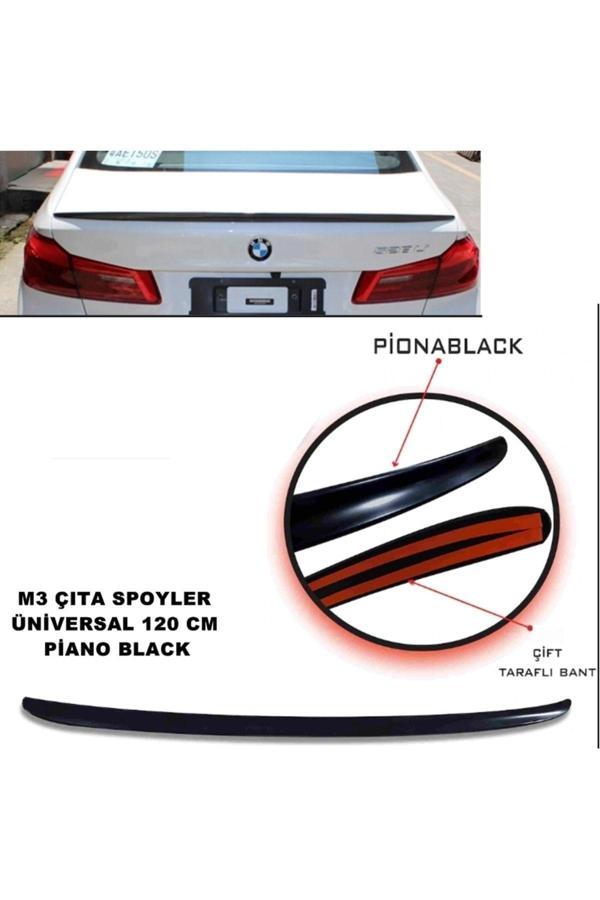 Point Üniversal Bagaj Üstü Spoyler Bagaj Çıtası 120 Cm Piano Black - Image 1