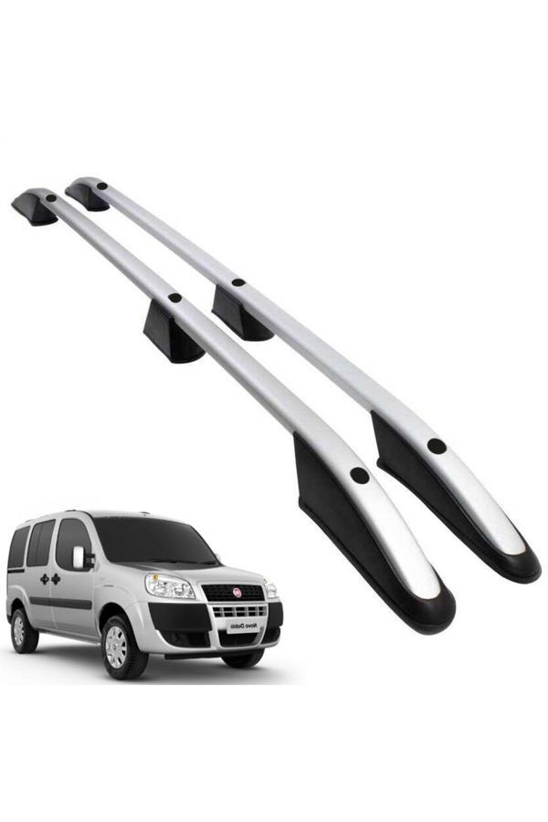 Caraks Fiat Doblo 1 Port Bagaj Lüx Gri Model Bağlantı Aparatlı 2001-2009 Arası Kısa Kasalar Uyumlu Kaliteli - Image 1