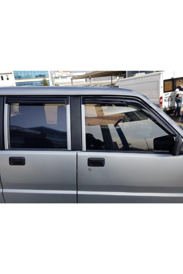 Point Mitsubishi L200 Mügen Cam Rüzgarlığı 1993 - 1999 Arası Direkli 4 Lü Takım - Image 1