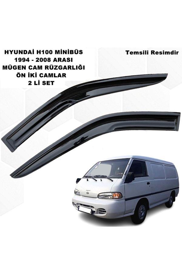 Caraks Hyundai H100 Minibüs Mügen Cam Rüzgarlığı 1994 - 2008 Arası Ön Iki Cam 2 Li Cam Rüzgarlığı - - Image 1