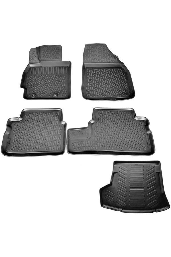 Caraks Toyota Corolla Sedan 3D Havuzlu Paspas + 3D Bagaj Havuzu 2007-2012 Arası Marka - Image 1