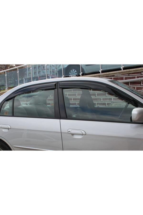 Point Honda Civic Mügen Cam Rüzgarlığı 2001-2006 Arası 4 Lü Takım - Image 1